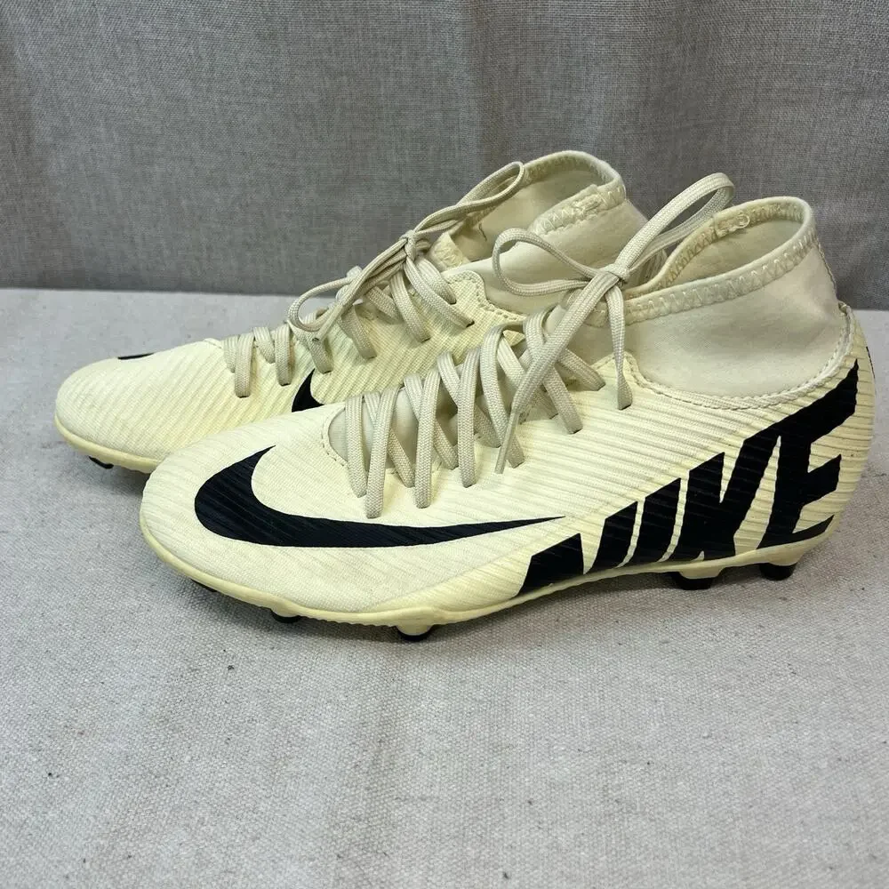Nike Mercurial Superfly 9 Club Men's Soccer Cleats Lemonade/Black Sz 5.5 38 EU